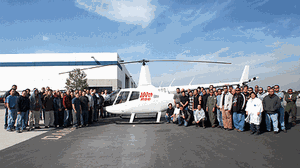 The 100th Robinson R66 Turbine. (RHC)
